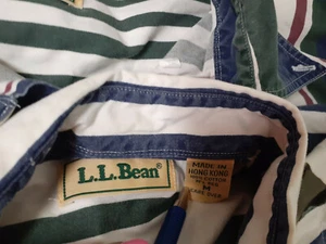 Six L.L. Bean kurzärmlige Herrenhemden alle sind Medium-sehr guter Zustand Paket von sechs - Bild 1 von 7