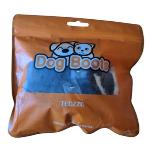 NEW~ Teozzo Dog Boots For Small/Medium Dogs Summer Hot Pavement Or Winter Snow - Picture 1 of 7