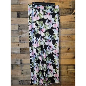 Vince Camuto women's casual long floral wide leg pants size 10 - Picture 1 of 9