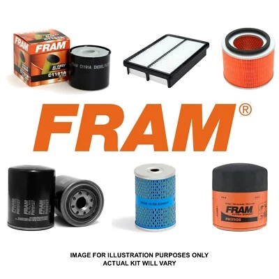 FRAM FILTER KIT FOR MAZDA MX-6 89-91 2.2 GD F2 4 CYL PETROL - Image 1 of 2