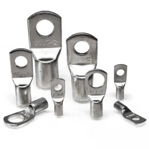 10x Ringkabelschuhe Blank M6 - M12 0,5 - 70 mm² Ringösen Kabelschuhe unisoliert - Bild 1 von 11