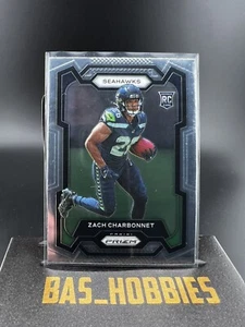 2023 Prizm Football Zach Charbonnet Base Rookie #392 RC Seahawks - Picture 1 of 2