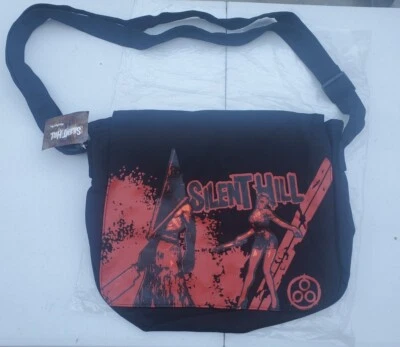 Silent Hill Nurse & Pyramid Messenger Bag Konami Rare HTF New 16x14  OLDSTOCK - Image 1 of 4