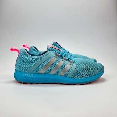Adidas Climacool Fresh Bounce Blue Pink Athletic Running Shoes Women's Size 7.5 - Image 1 of 4