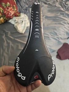 Prologo Scratch Pro Saddle, Pro T1 1.4 Hollow Cro-mo Rails, 134mm - Picture 1 of 15