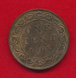 Canada 1908 CENT (Bronze) - Picture 1 of 2
