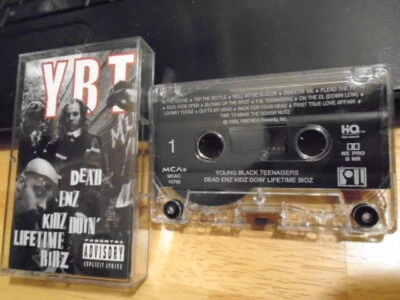 RARE PROMO Young Black Teenagers CASSETTE TAPE hip hop DJ SKRIBBLE Public Enemy - Image 1 of 2