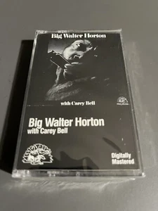 BIG WALTER HORTON-WITH COREY BELL NEW SEALED BLUES CASSETTE RARE - Picture 1 of 3