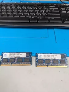 2x4GB 8GB 1rx8 pc3l-12800s RAM DDR3L Laptop Memory - Picture 1 of 4