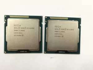 Lot of 2 - Intel Xeon E3 - 1220 V2 / SR0PH  3.10GHz 8MB 4-Core CPU LGA 1155 - Picture 1 of 1
