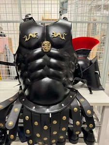 Schwarze Spartanisch-römische mittelalter Rüstung - Bild 1 von 4