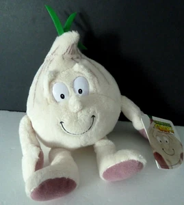 SC. Doudou peluche GOODNESS GANG TCC LIDL oignon tête d' ail 25cm NEUF ETIQUETTE - Picture 1 of 3