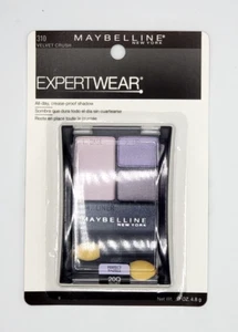 NEW MAYBELLINE Expertwear Eye Shadow Trio- 310/20Q VELVET CRUSH - Picture 1 of 1