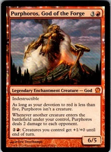 Magic | THS | Purphoros, God of the Forge | 135 | MP - Picture 1 of 2