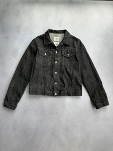 Helmut Lang Classic 2-Pocket Denim Jacket Black Selvedge Size 52 (EU) M - Picture 1 of 13