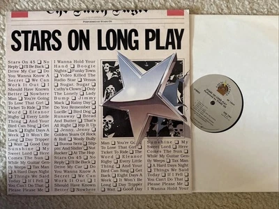 Stars On Long Play 45 LP BEATLES COVERS 1981 Vinyl LP Paul McCartney John Lennon - Image 1 of 4