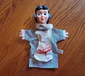 1964 Walt Disney Mary Poppins Handpuppe Gund J Swedlin Vintage LESEN  - Bild 1 von 22