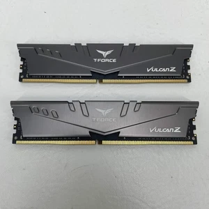 TeamGroup T-Force Vulcan Z 32 GB (2x16 GB) RAM DDR4 3200 MHz TLZGD432G3200HC16CBK - Foto 1 di 4