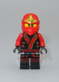LEGO Kai final battle robes Ninjago Red energy pattern minifigure Ninja 70500