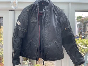 Hein Gericke Ladies Textile and Leather Motorcycle Jacket Size 42 - Picture 1 of 8