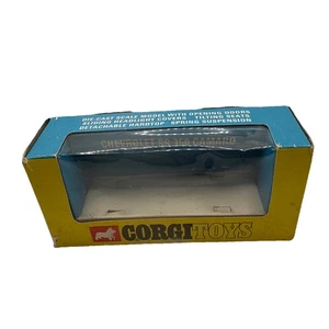 Corgi Toys - Vintage ORIGINAL Box for  #338 Chevrolet SS 350 Camaro. Rare! - Picture 1 of 6