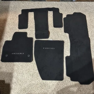 Car Floor Mats 2018-2024 Denali Black Carpet 4 piece set - Picture 1 of 14