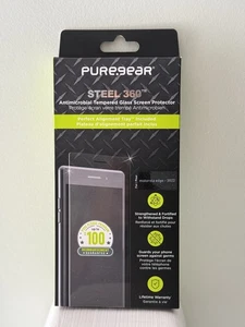 PureGear Steel 360 Glass Screen Protector - Moto Edge 2022 (Lifetime Warranty) - Picture 1 of 2