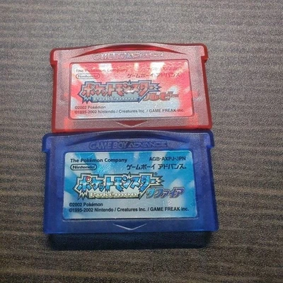 Pokemon Ruby Sapphire Set GBA Game Boy Advance Japanese Authentic Tested - Image 1 of 2