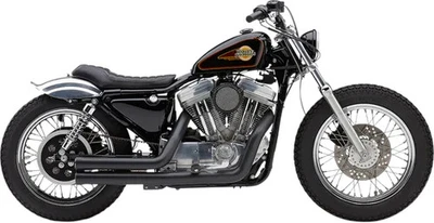 Escape Cobra negro 909 Speedster para Harley Sportster 883 Hugger 90-03 Foto 1 de 4