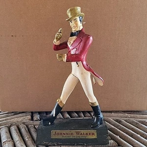 Vintage Johnnie Walker Whiskey bar advertisn't display 11" Man Cave Scotch Red - Picture 1 of 19
