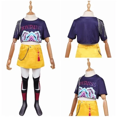 K-P:DH‌ Mira Girl Group Idol Cosplay Costume Halloween Uniform Girls Kids Dress