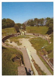 Mosel Trier Germany Postcard Roman Amphitheater Ruins - Picture 1 of 2
