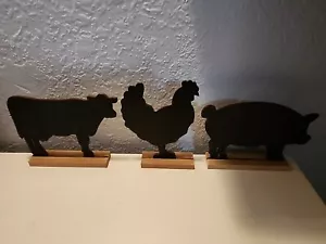 Farmhouse kitchen decor, Lot of 3 - Picture 1 of 1