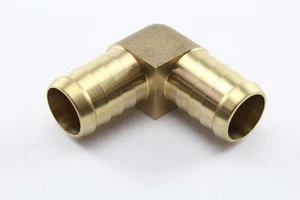 Tubefit Brass Hose Elbow 3/4 in. Barbed P11-12 x1 - Picture 1 of 4