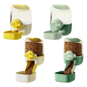 Automatic Pet Bowls Cage Hanging Feeder Pet Water Bottle Food Dispenser Bowl - Picture 1 of 17