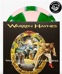 Warren Haynes Tales of Ordinary Madness 2XLP Pink & Green Pinwheel Vinyl 1/250 - Picture 1 of 4