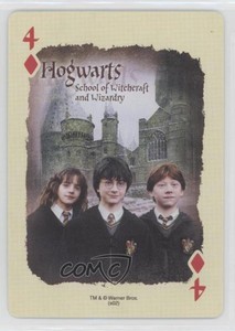 2002 Hermione Granger Harry Potter Ron Weasley #4D 0cp0