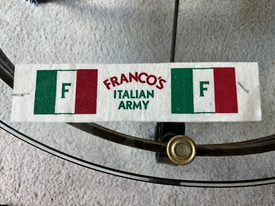 🔥🔥RARE VINTAGE IMMACULATE RECEPTION FRANCO HARRIS ITALIAN ARMY HEADBAND !🔥🔥 - Image 1 of 3