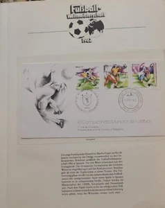 SP) 1982 BRAZIL, FDC, WORLD SOCCER CHAMPIONSHIP, CIRCULATED RIO DE JANEIRO, 3 - Picture 1 of 1