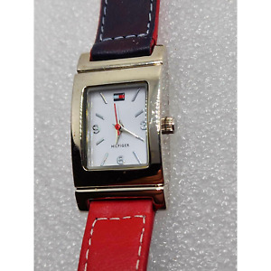 Tommy Hilfiger 21mm red white blue Tank Harley Quinn Reversible Reverso style