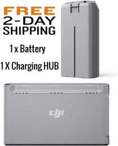 Genuine DJI Mavic Mini 2 / SE 1x Flight Battery + 3 Way Charging Hub From Combo - Picture 1 of 1