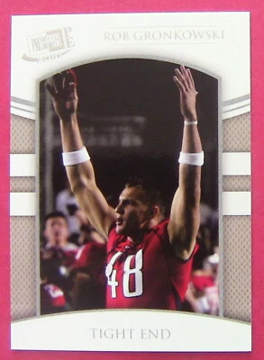 ROB GRONKOWSKI, 2010 PRESSPASS PE #21, RC, ROOKIE, PATRIOTS, BUCS - Image 1 of 2
