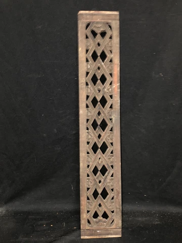 25 5/8” Carved Wood Pediment Cover