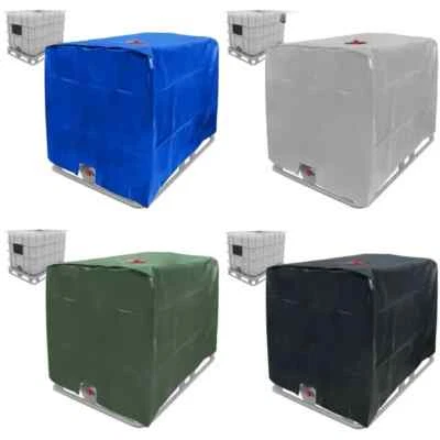 300L Wassertank Abdeckung IBC Container Tote Abdeckung Wasserdicht Staubdicht - Bild 1 von 4