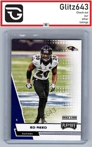 2020 Panini Playoff #31 Ed Reed Goal Line - Picture 1 of 2