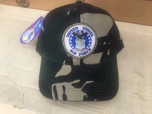 Mütze United States Air Force neu mit Etikett Vintage verstellbar Klettverschluss - Bild 1 von 2