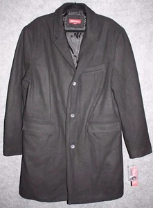 New MERONA Mens Black Insulated Cold Weather Outerwear Coat Size Large - Picture 1 of 6