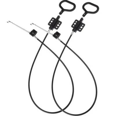 2 Set Metal Recliner Spring Cable Pull Handle D Ring for Ultimate Relaxation New - Image 1 of 4