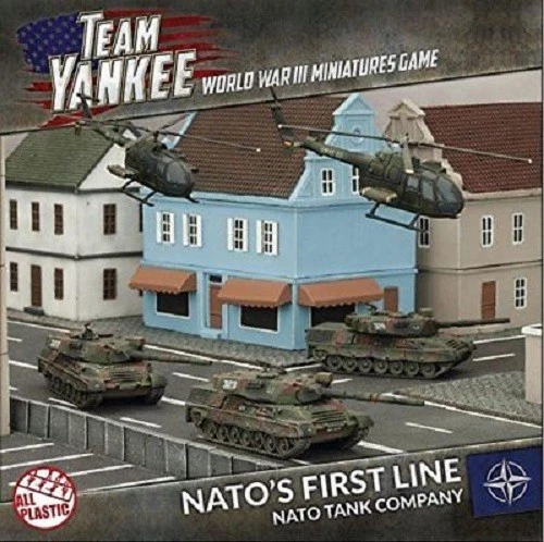 Flames of War TNAAB1 Team Yankee Nato's First Line Nato Tank Company Battlefront Foto 1 de 3