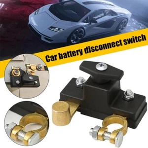 Car Battery Disconnect Isolator Cut Off Switch Battery Terminal Anti-leakage New - Picture 1 of 10